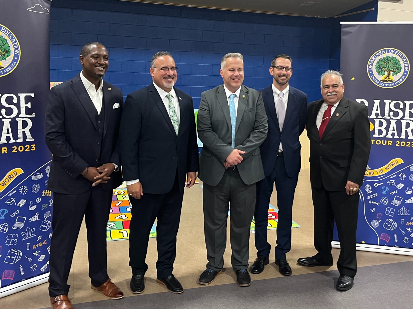 Education Secretary Cardona Joins Sorensen in Rockford, Visits Early