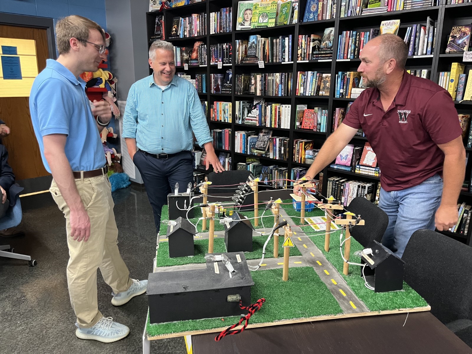 Sorensen Visits Williamsfield Schools to Highlight Investments in