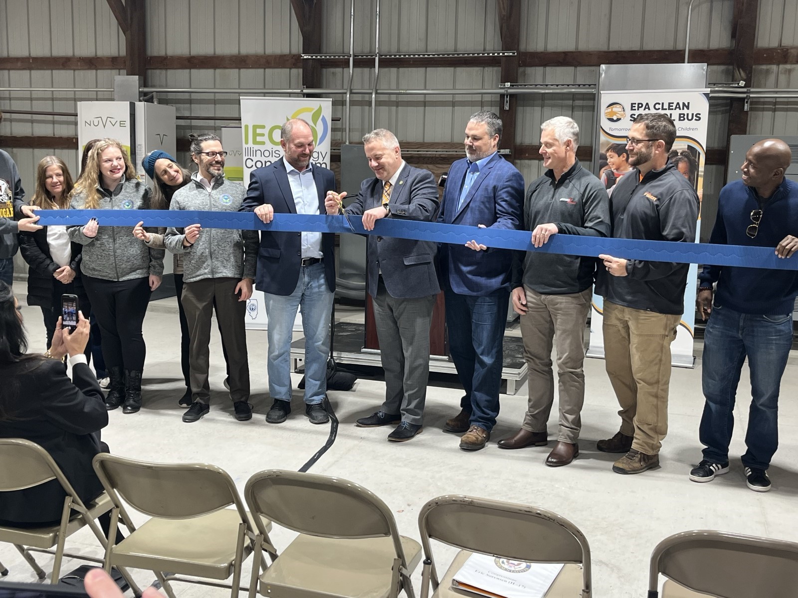 Sorensen Visits Williamsfield Schools to Launch Fleet of Clean School