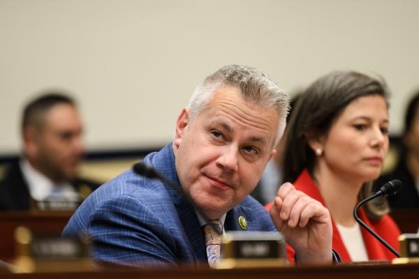 Congressman Sorensen in House Armed Services Committee