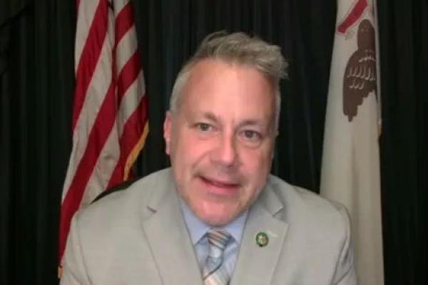 Congressman Eric Sorensen concered about the lack of a new farm bill