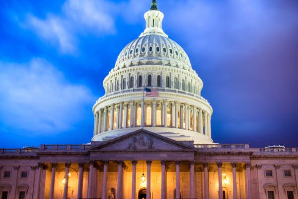 U.S. Capitol Building at Twighlight