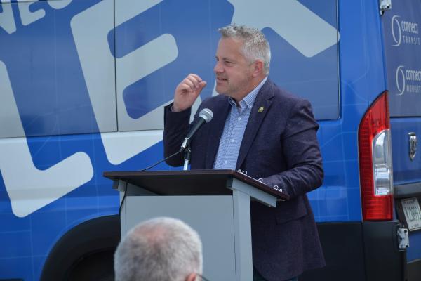 Congressman Eric Sorensen celebrates Connect Flex 1 year anniversary