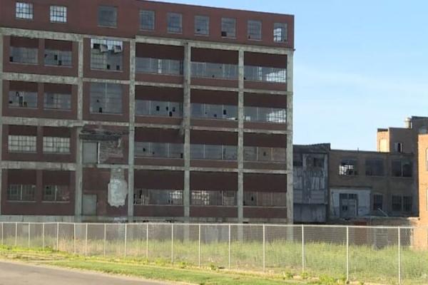 Brownfield site in Rockford