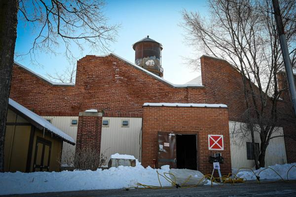The U.S. Environmental Protection Agency began work to cleanup the former Nelson Knitting factory, a brownfield site at 808 S. Main St., this past winter. It’s shown on Feb. 1, 2023, in Rockford.