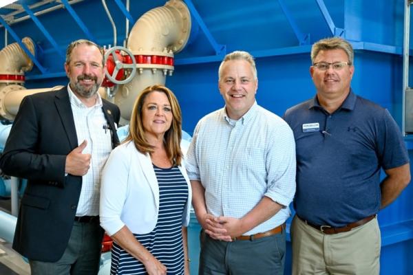 Sorensen Tours Freeport, Highlights Clean Drinking Water Efforts 