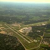 Aerial photograph depicts Peoria International Airport