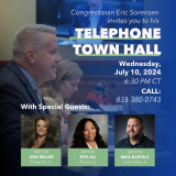 Sorensen to Host Town Hall with Local Mayors 