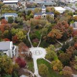 Aerial view of Augustana College