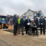 City leaders tour Rockford site where lead pipes are being replaced