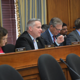 Congressman Eric Sorensen speaks during a House Science, Space, & Technology Committee hearing.