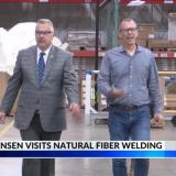 Rep. Sorensen tours a manufacturing facility