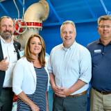 Sorensen Tours Freeport, Highlights Clean Drinking Water Efforts 