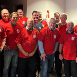 Sorensen Joins UAW Workers at Picket Line