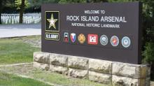 Rock Island Arsenal sign